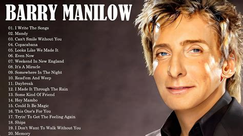 barry manilow youtube|Barry Manilow discography .
